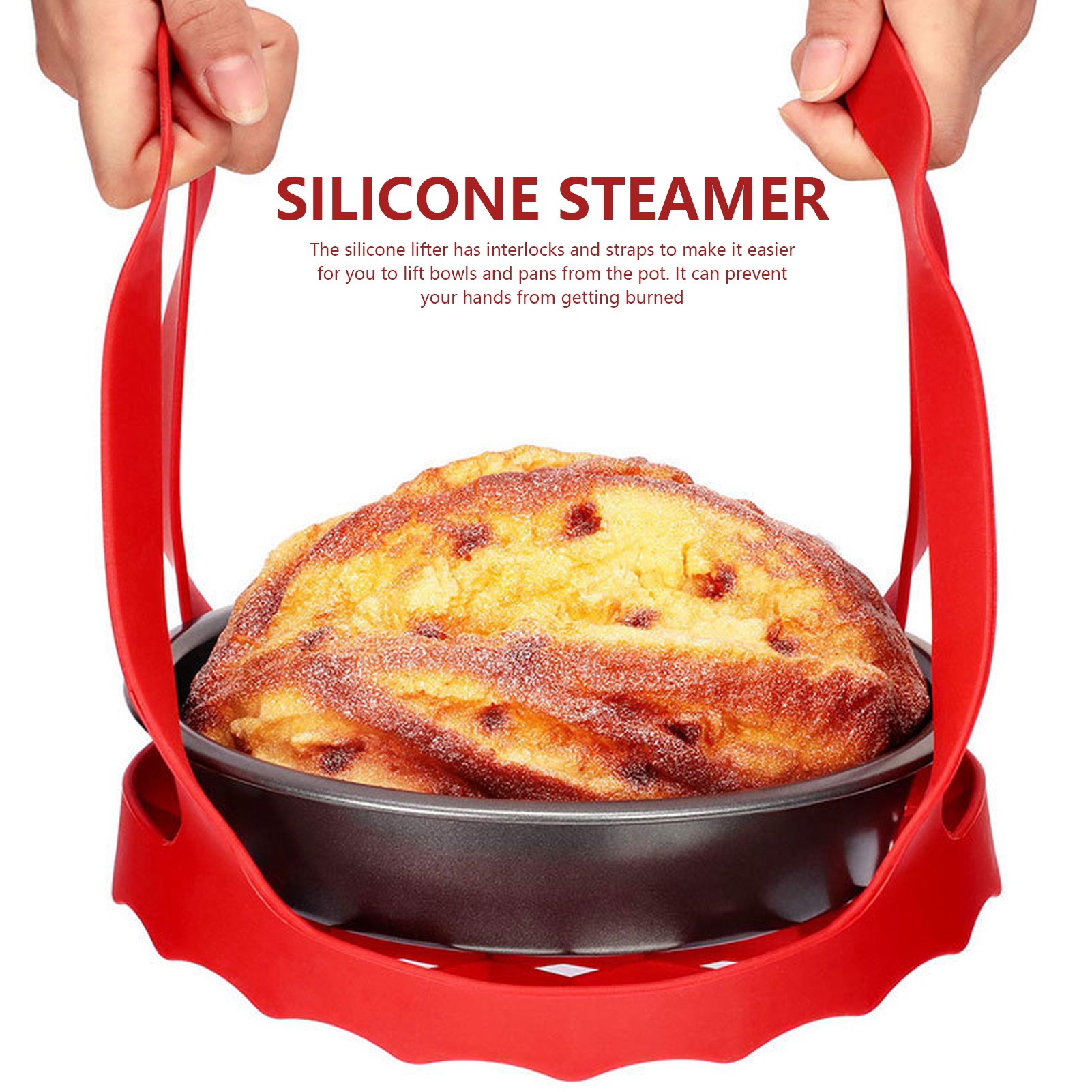 Kitchen Baking Tray Set - 4pcs Set Peralatan Dapur Silikon, Alas