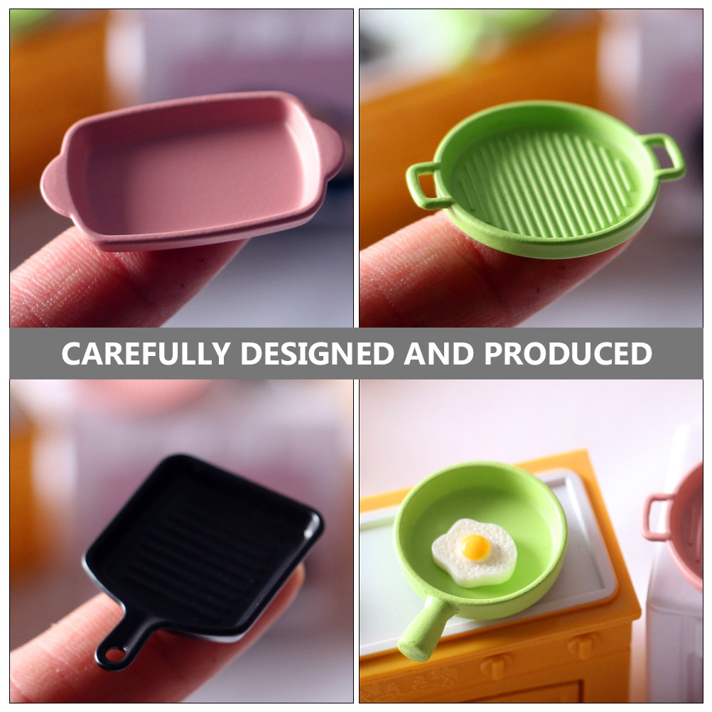 Kitchen Baking Tray Set - 4Pcs Set Loyang Mini untuk Dekorasi