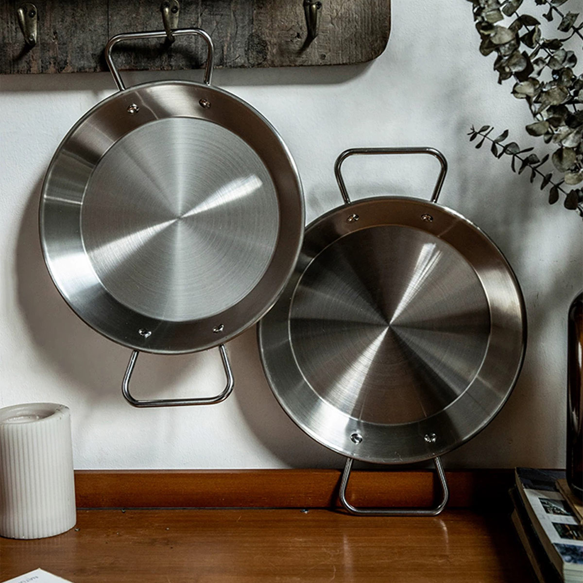 Cake Board Round - Panci Seafood Stainless Steel INS dengan