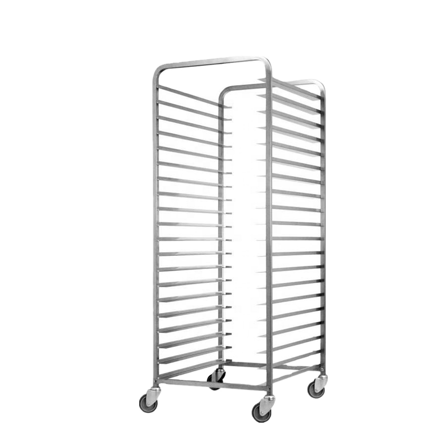 Kitchen Baking Trolley - Troli Rak Pendingin Stainless Steel untuk