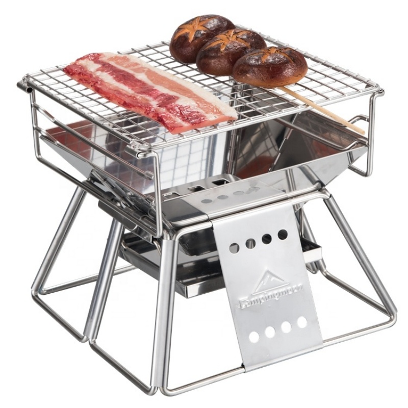 Mini Kitchen Baking - Campingmoon panggangan Bbq, mesin pemanggang Bbq