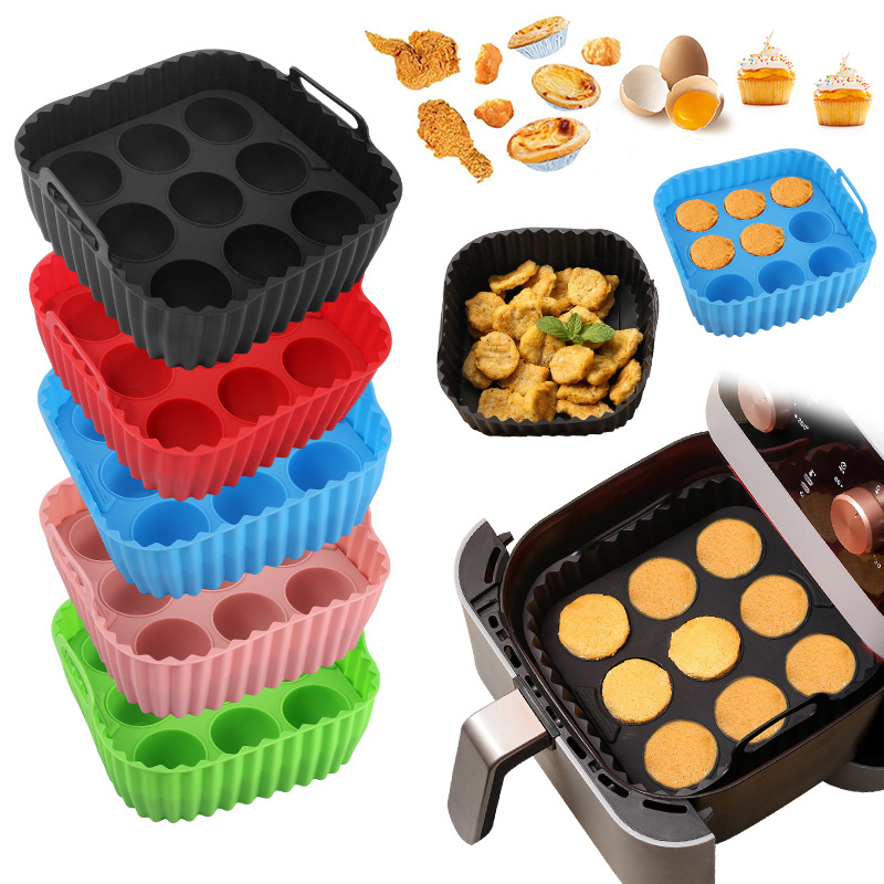 Kitchen Baking Tray Set - 2 Buah Set Loyang Penggorengan Udara