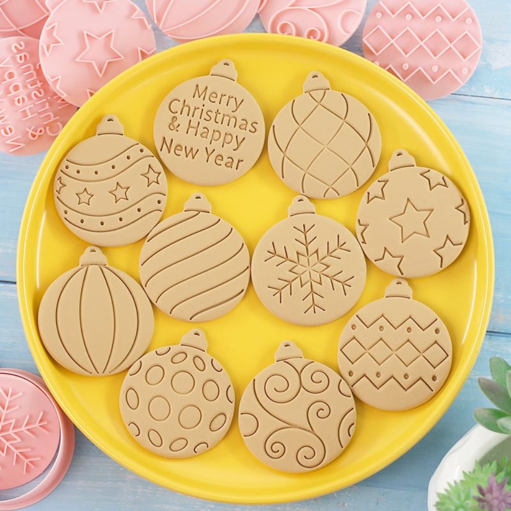 Cookie Cutter Set - 11Pcs Set Cetakan Kue Natal 3D