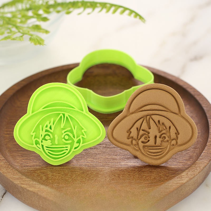 Kitchen And Baking - Cetakan Kue One Piece Luffy Zoro