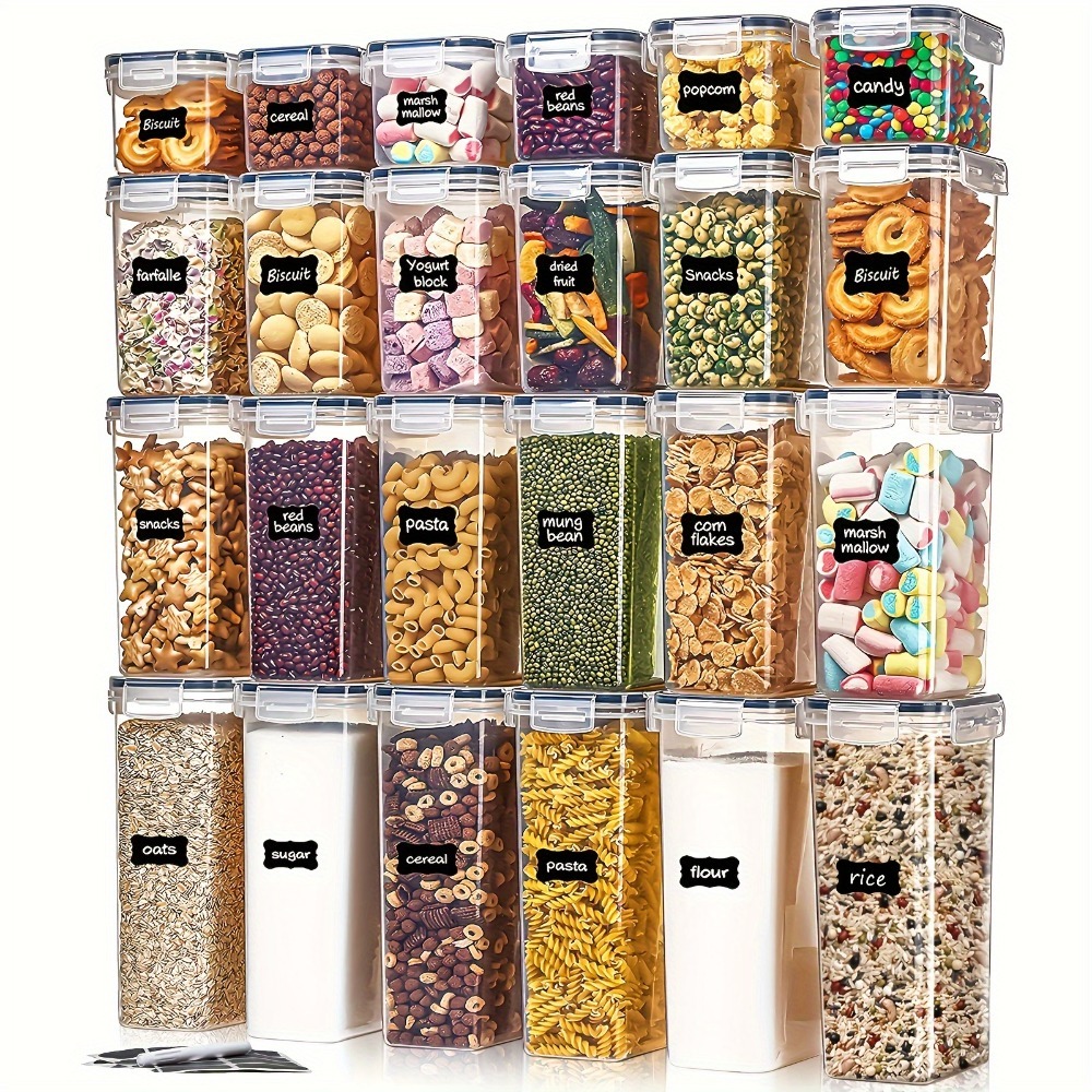 24 Buah Wadah Penyimpanan Maka - Kitchen Baking Tins ulasan dan harga