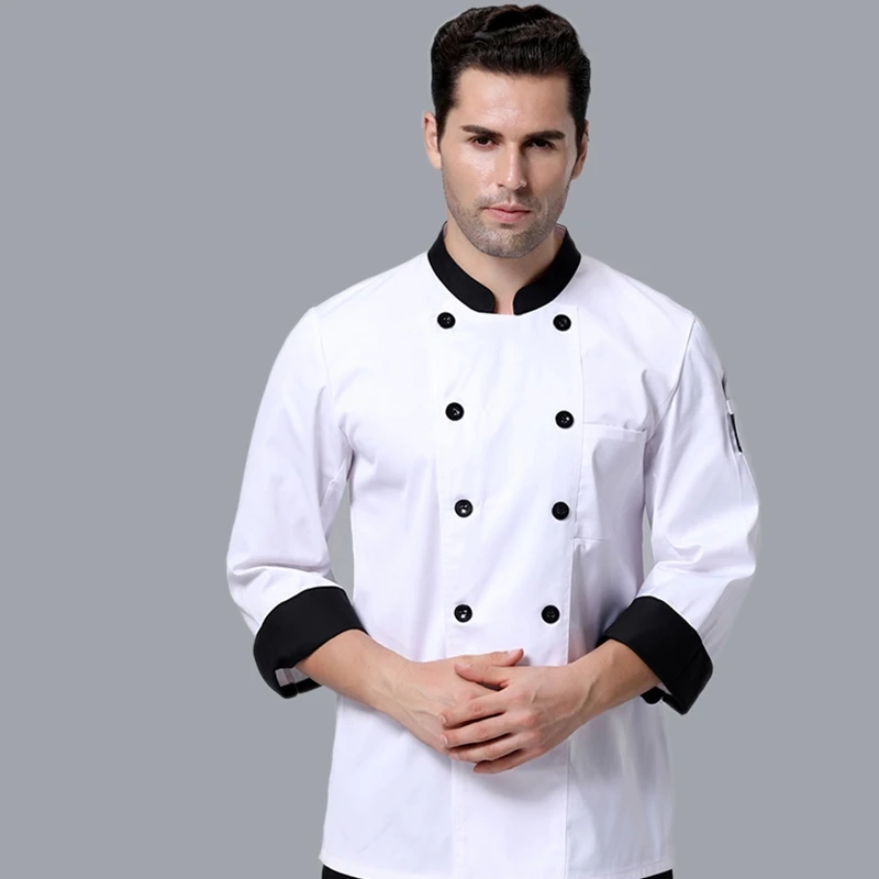 Jaket koki lengan panjang pria - Kitchen Baker ulasan dan harga