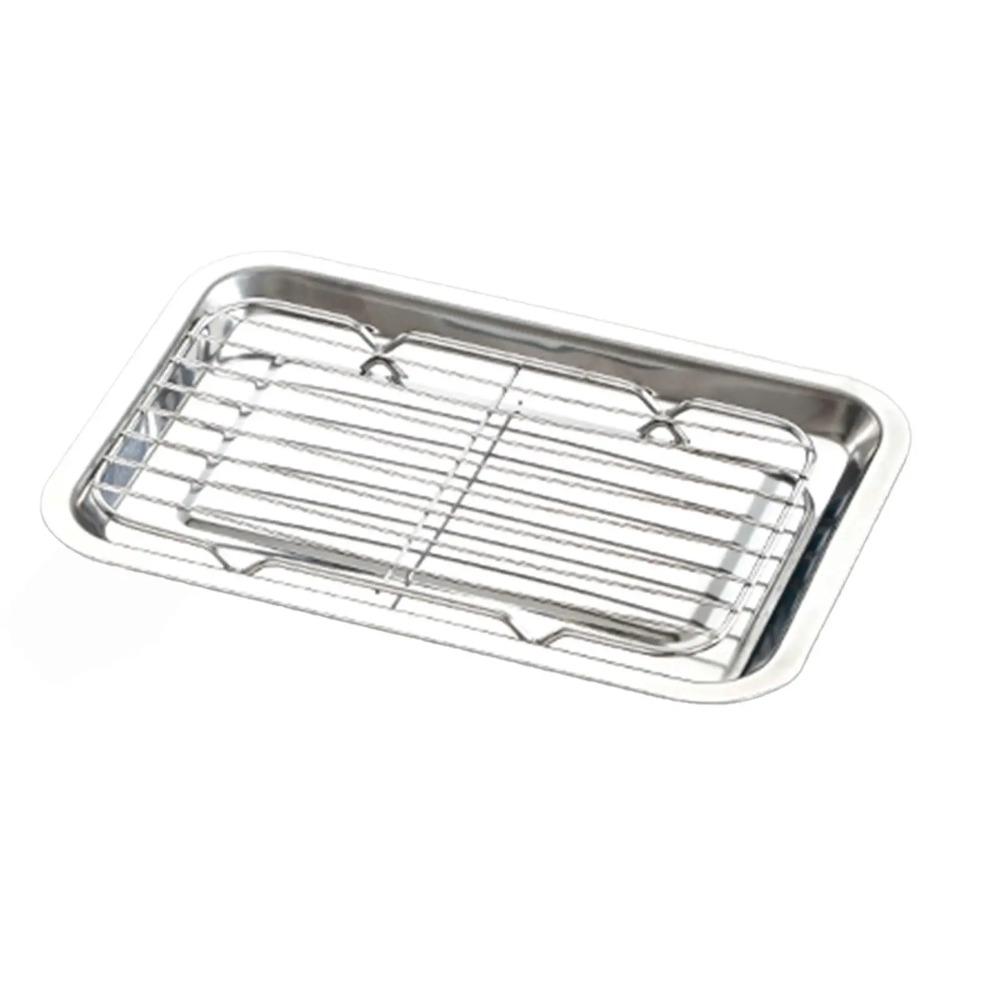 Nampan Panggang Stainless Stee - Kitchen Baking Tray Set ulasan dan harga