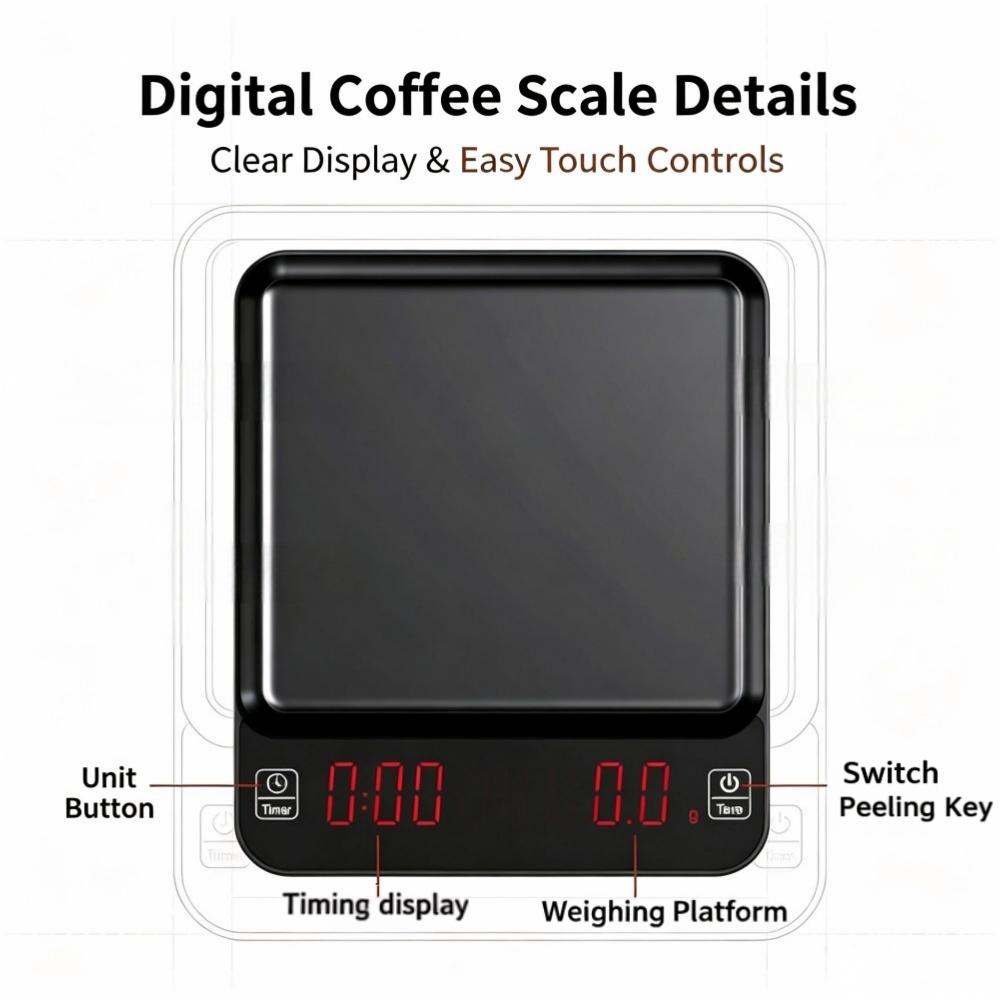 Timbangan Kopi Digital Presisi - Kitchen And Baking ulasan dan harga
