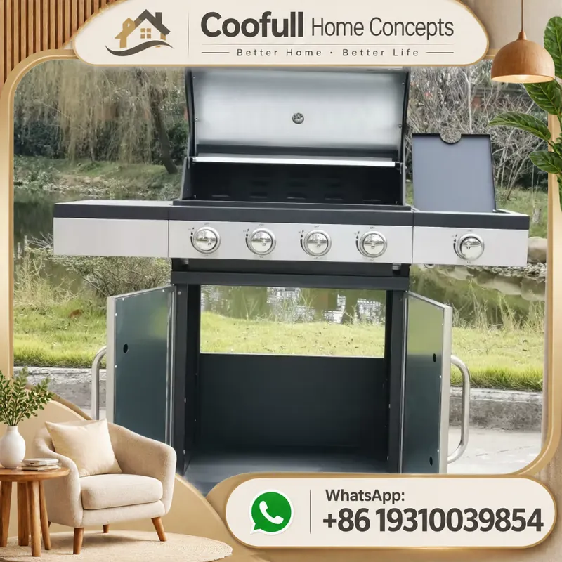 Untuk Pemanggang BBQ Gas Propa - Kitchen Baking Trolley ulasan dan harga