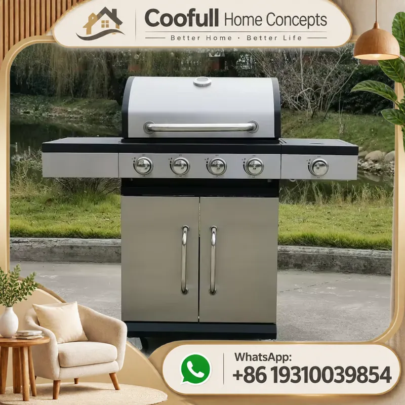 Untuk Pemanggang BBQ Gas Propa - Kitchen Baking Trolley ulasan dan harga