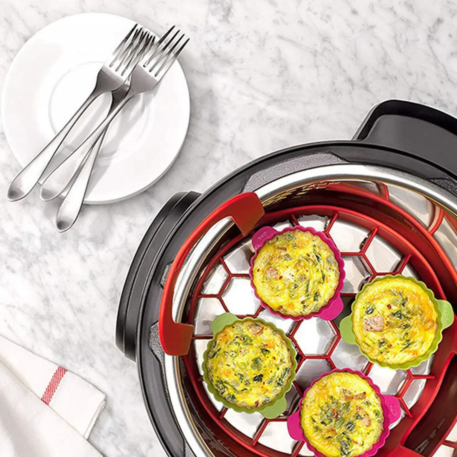 4Pcs Set Peralatan Dapur Silik - Kitchen Baking Tray Set ulasan dan harga