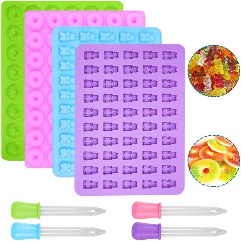 1/5Pcs Cetakan Permen Jelly Gu - Kitchen Baking Tray Set ulasan dan harga