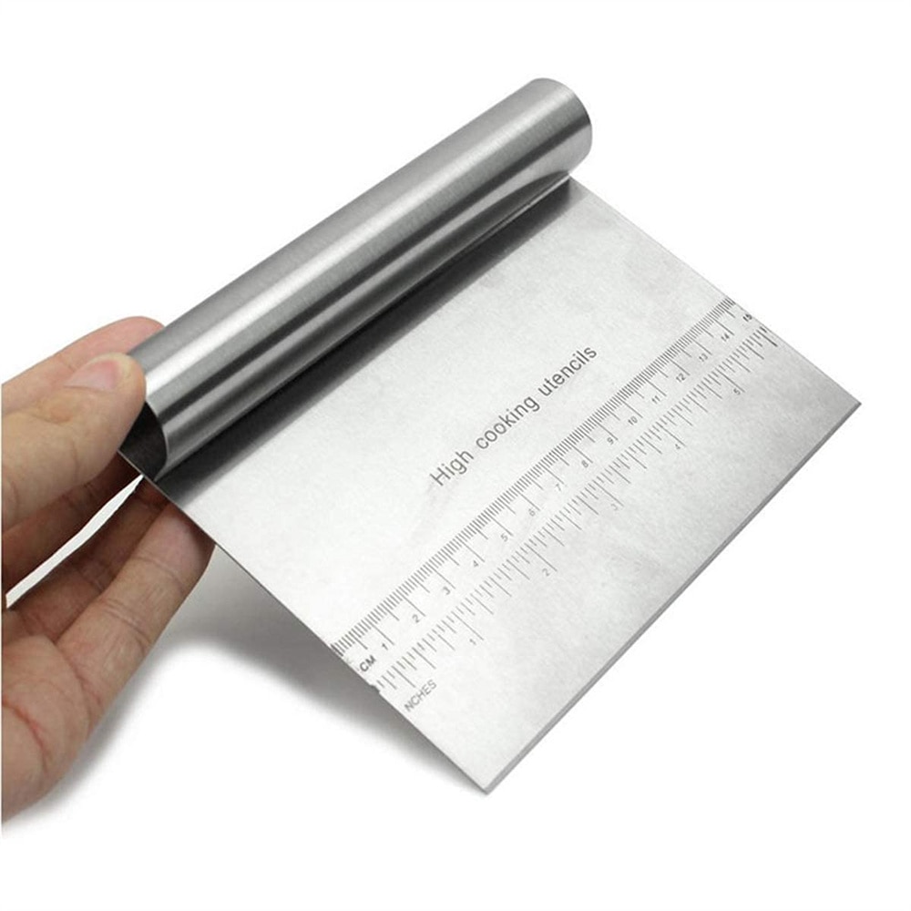 Pengikis adonan kue Stainless  - Kitchen Baking Tray Set ulasan dan harga