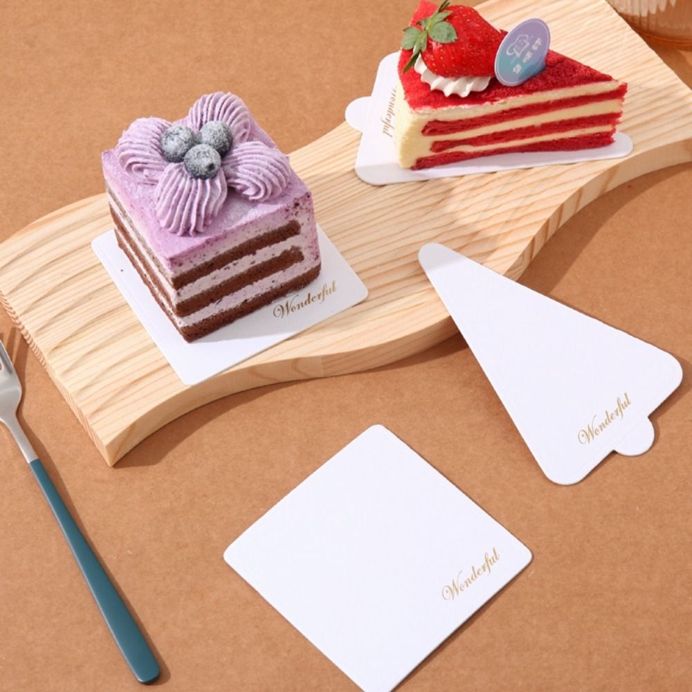 50/100 pcs Papan Dessert Sekal - Cake Board Round ulasan dan harga