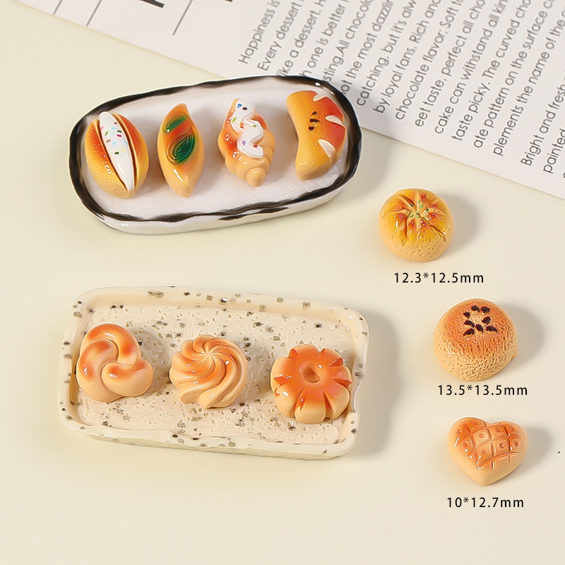 10 Buah Model Resin Kue Roti S - Mini Kitchen Baking ulasan dan harga