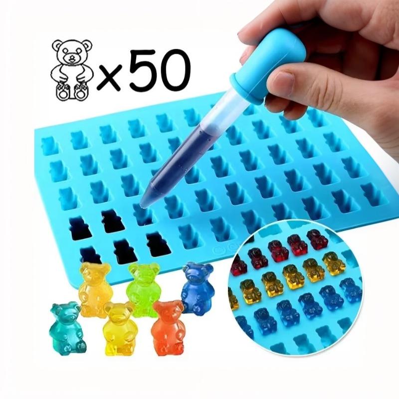 1/5Pcs Cetakan Permen Jelly Gu - Kitchen Baking Tray Set ulasan dan harga