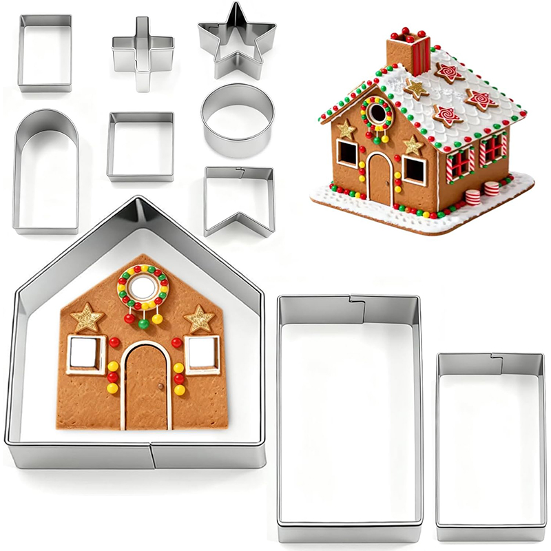 10 Buah Set Pemotong Kue Rumah - Cookie Cutter Set ulasan dan harga