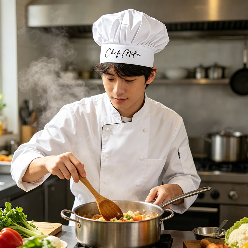 Topi Koki yang Dapat Disesuaik - Kitchen And Baking ulasan dan harga