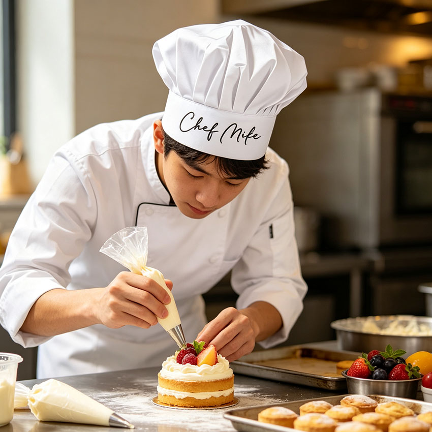Topi Koki yang Dapat Disesuaik - Kitchen And Baking ulasan dan harga