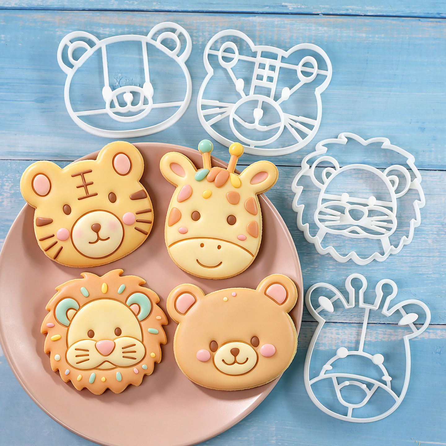 4 Buah Set Pemotong Kue Bentuk - Cookie Cutter Set ulasan dan harga
