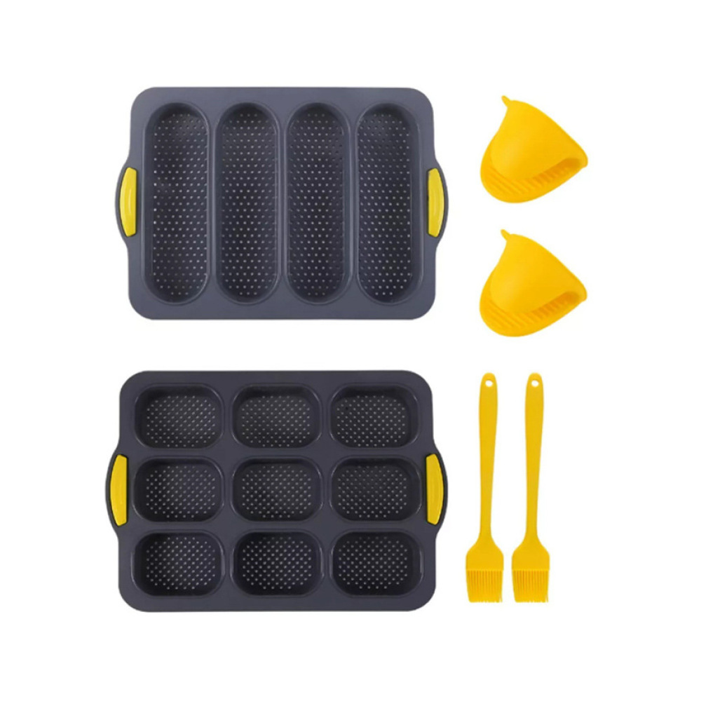 Set Cetakan Kue Silikon Premiu - Kitchen Baking Tray Set ulasan dan harga