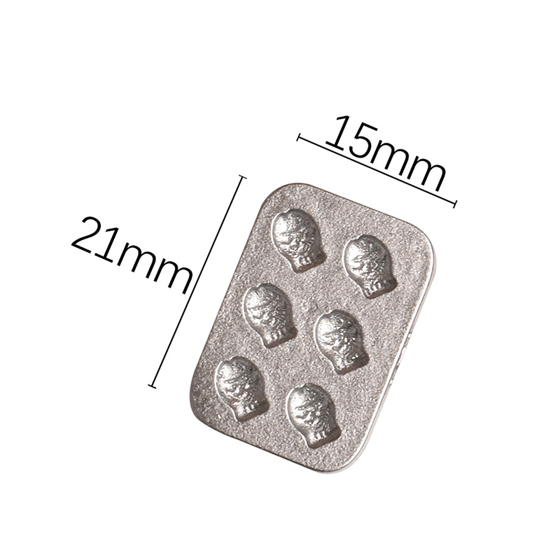 10 pcs Cetakan Kue Miniatur Ru - Kitchen And Baking ulasan dan harga