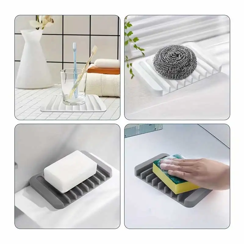 Kotak Sabun Silikon Baru 1PC,  - Kitchen Baking Tins ulasan dan harga