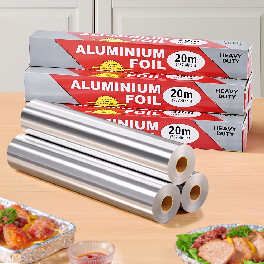 Gulungan Aluminium Foil Tahan  - Kitchen Baking Tins ulasan dan harga