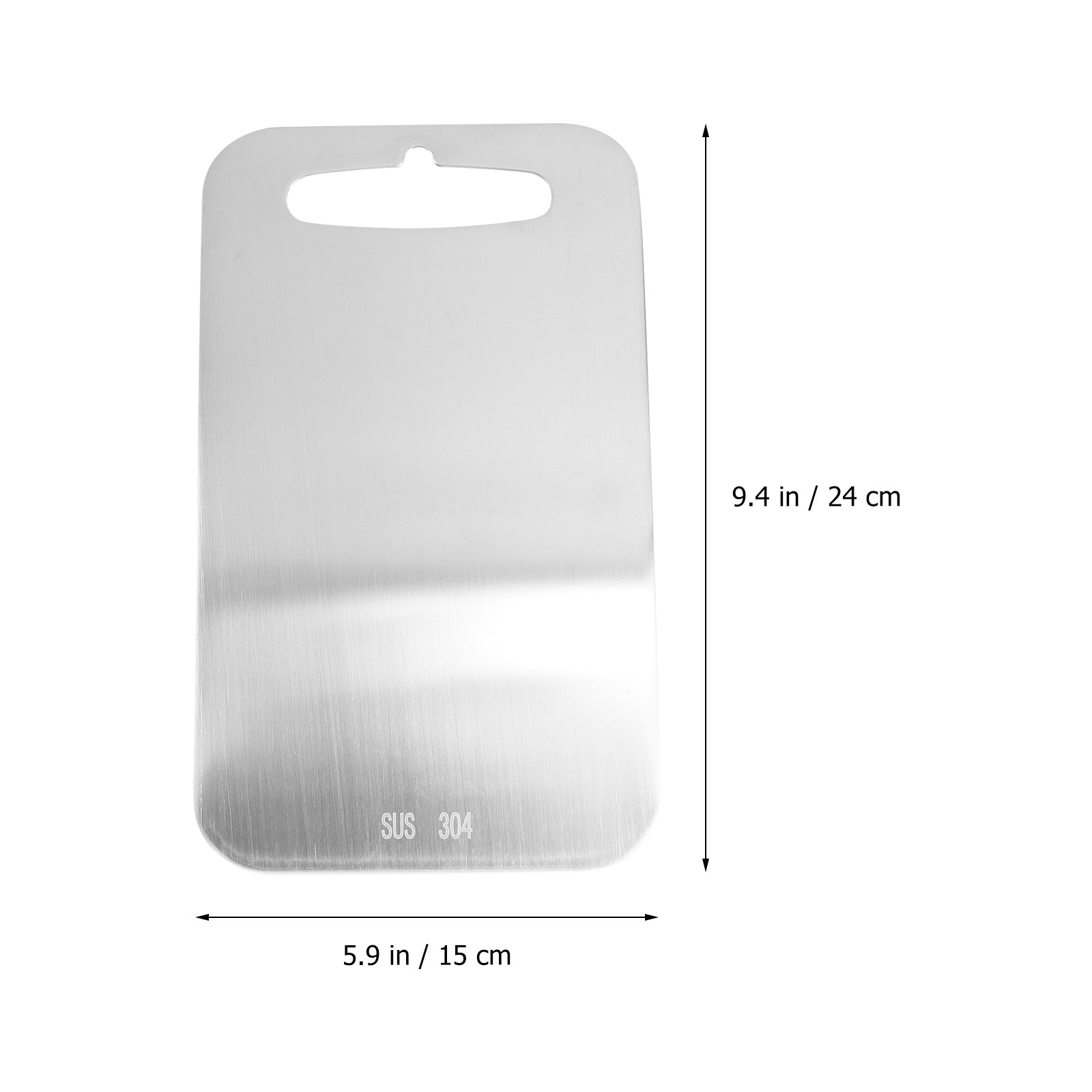 Papan Pemotong Stainless Steel - Kitchen And Baking ulasan dan harga