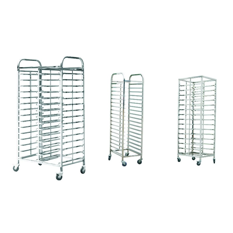 Rak Troli Oven Roti dari Baja  - Kitchen Baking Trolley ulasan dan harga