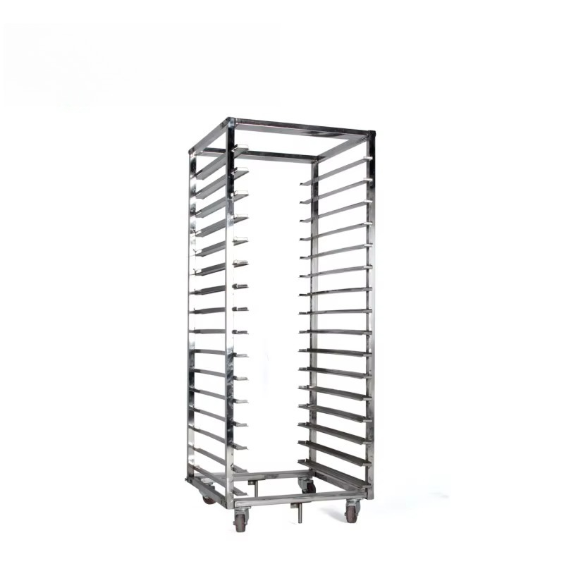 Rak Troli Oven Roti dari Baja  - Kitchen Baking Trolley ulasan dan harga