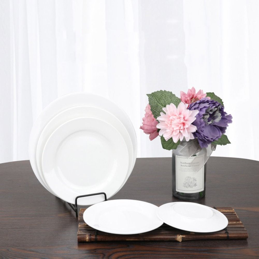 Piring Putih Melamin Bulat Rum - Cake Board Round ulasan dan harga