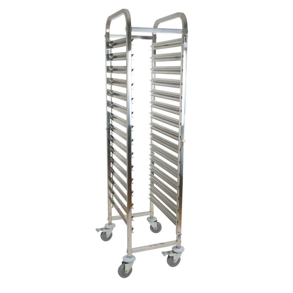 Rak Troli Baja Anti Karat untu - Kitchen Baking Trolley ulasan dan harga
