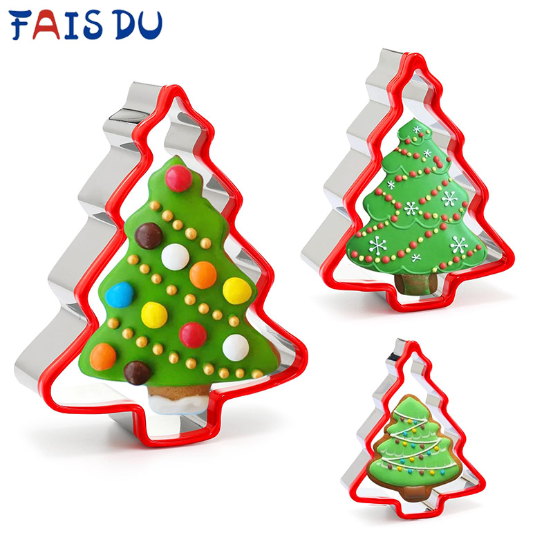 FAIS DU 3pcs Pemotong Kue Poho - Cookie Cutter Set ulasan dan harga