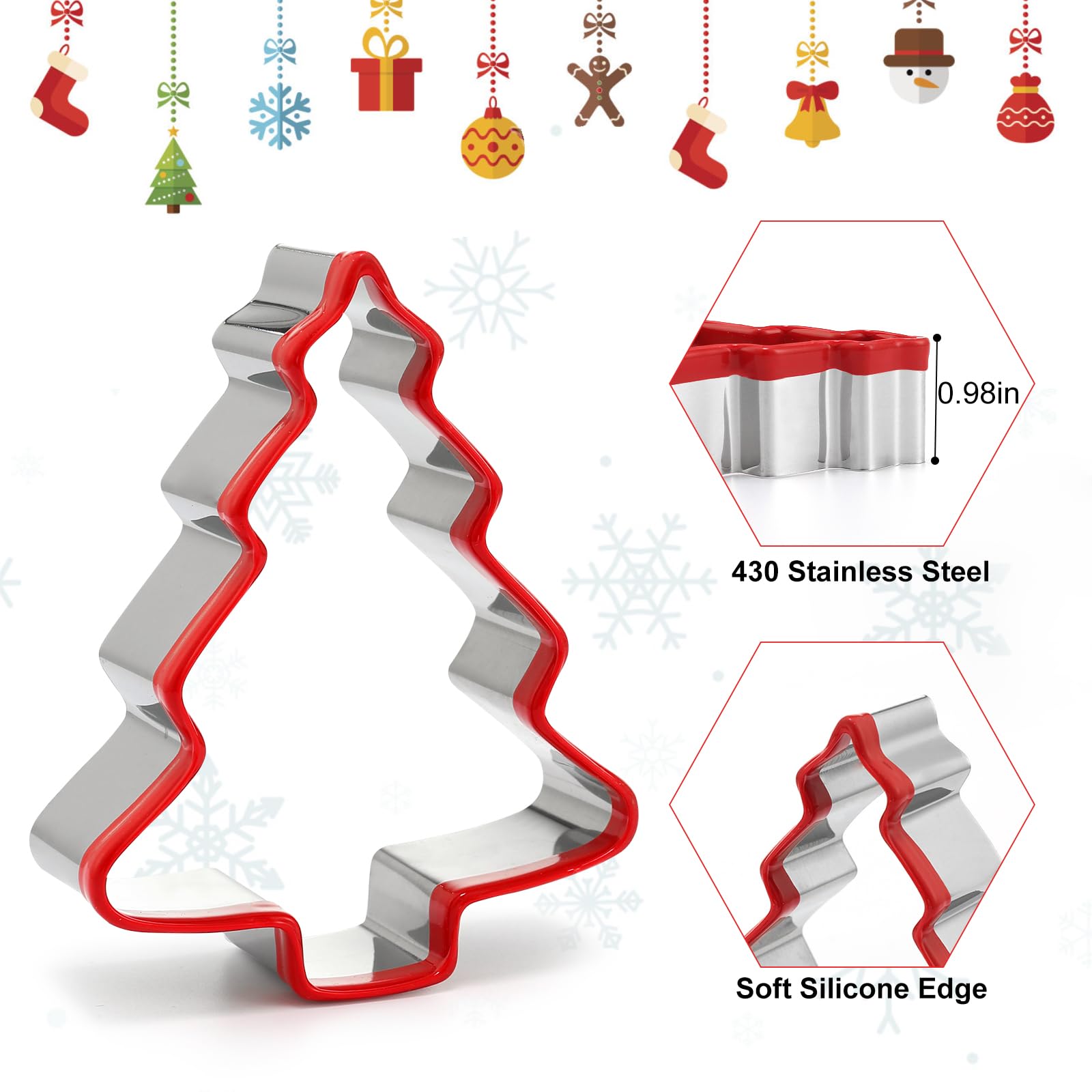 FAIS DU 3pcs Pemotong Kue Poho - Cookie Cutter Set ulasan dan harga