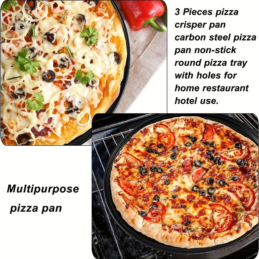 Set Loyang Pizza Berlubang dar - Kitchen Baking Tray Set ulasan dan harga