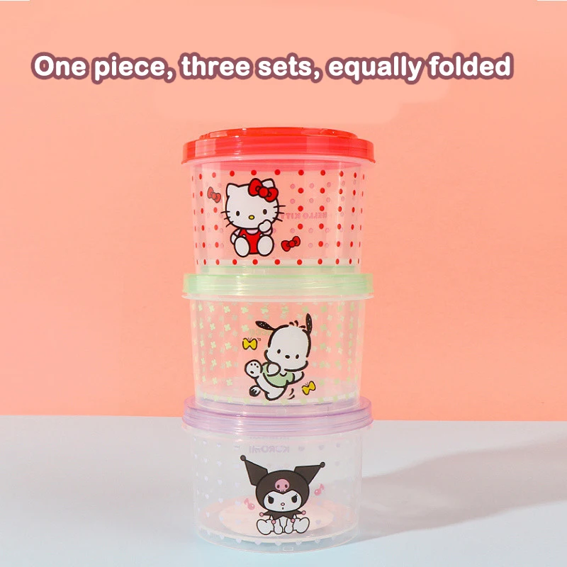 Set Kotak Bento Kitty 3 Buah W - Kitchen Baking Tins ulasan dan harga