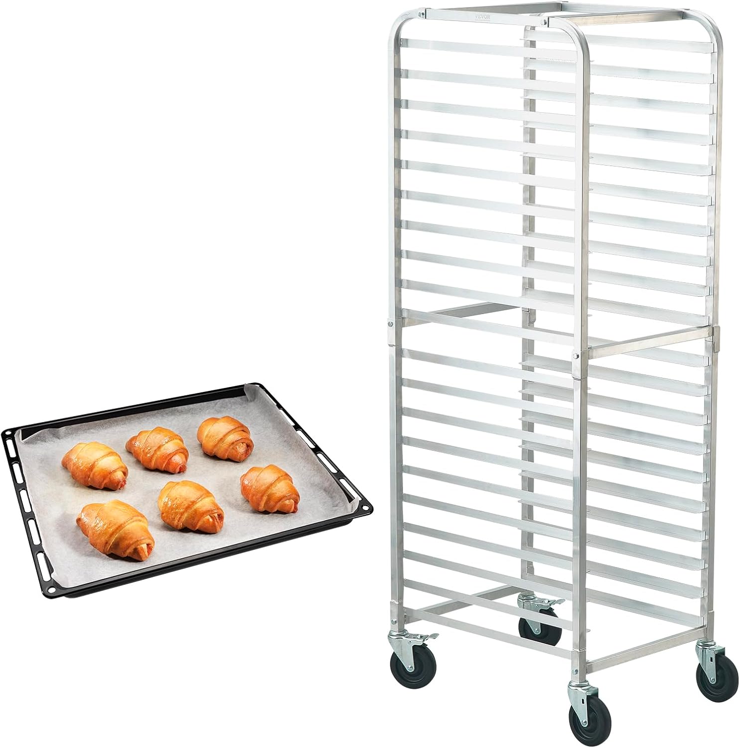 Rak Panci Roti Komersial Dua P - Kitchen Baking Trolley ulasan dan harga